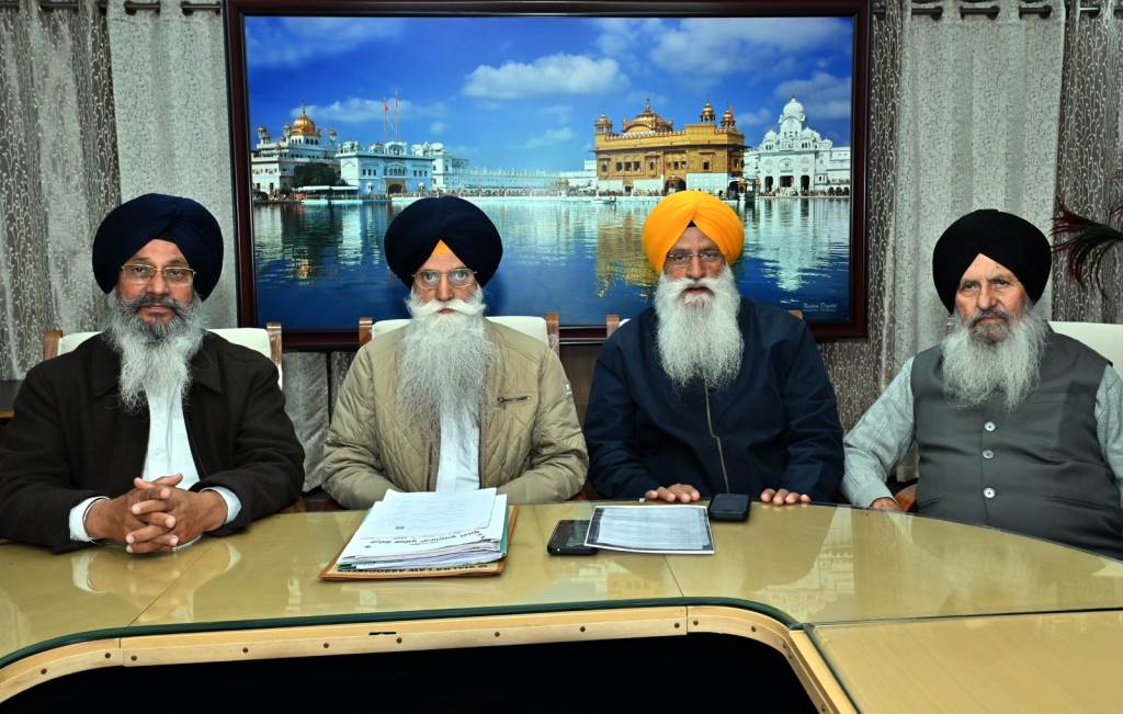 The Panth will never accept the Punjab governments challenge to Sri Akal Takht Sahib for political interests Shiromani Committee members